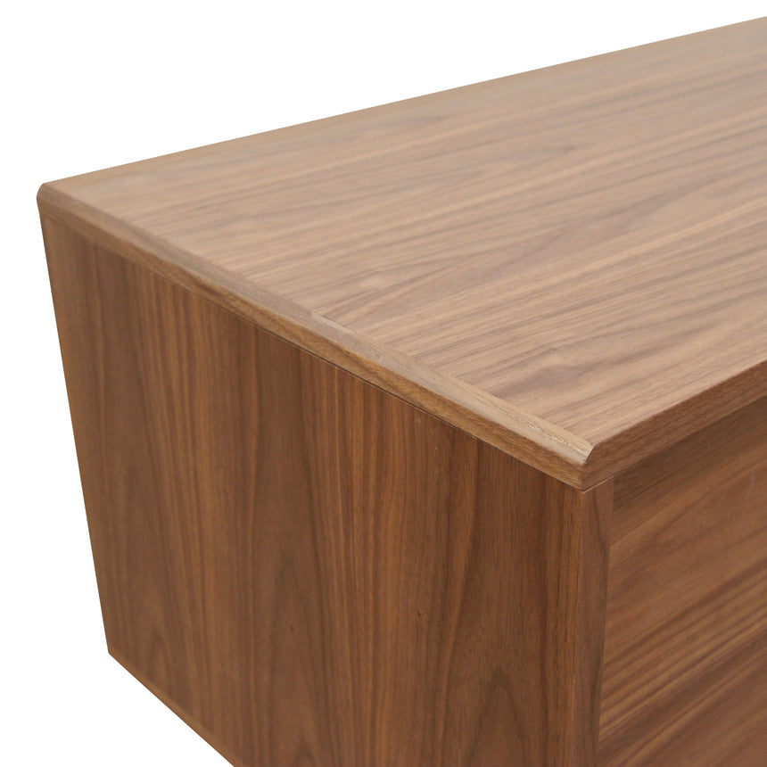 2.4m TV Entertainment Unit | Walnut | Myka Home - View 7