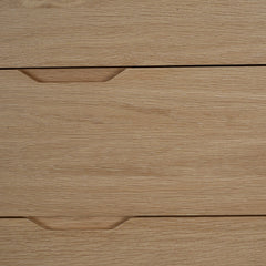 CDT1057-VN 6 Drawer Wide Chest - Natural