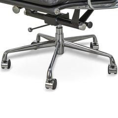 COC104 High Back Office Chair - Black Leather