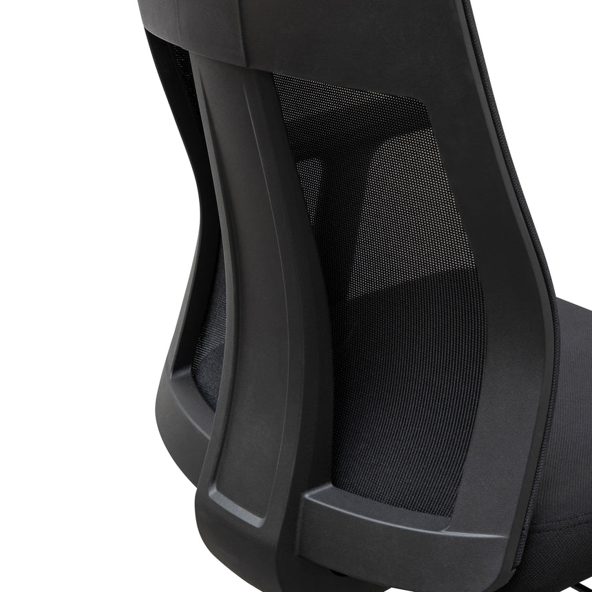 Mesh Office Chair | Black | Myka Home - View 6