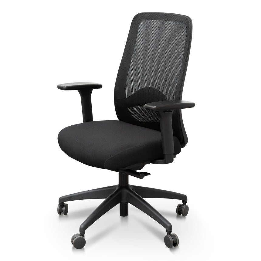 Mesh Ergonomic Office Chair | Black | Myka Home
