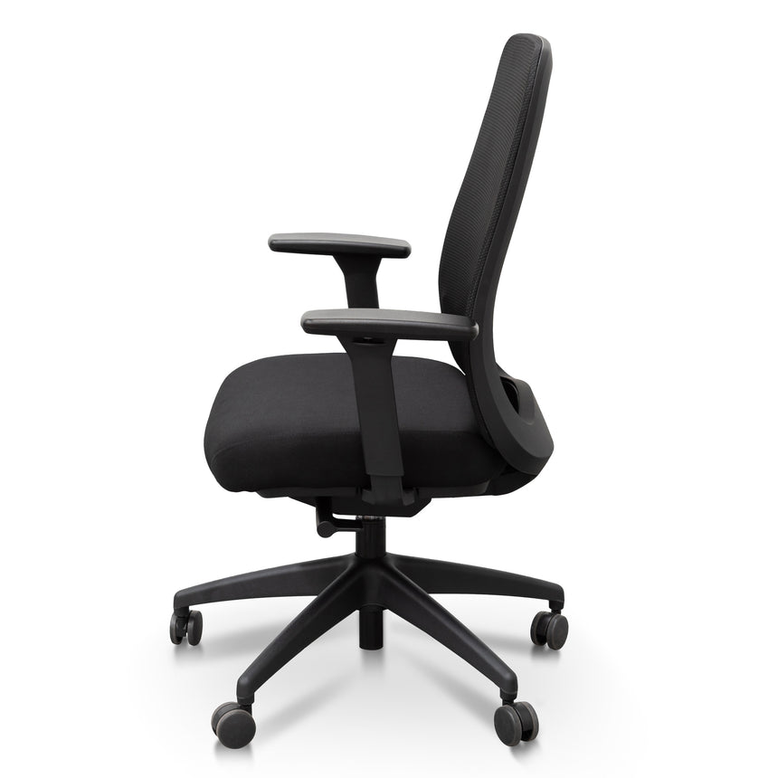 Mesh Ergonomic Office Chair | Black | Myka Home - View 5
