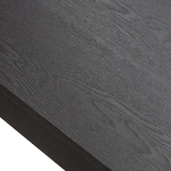 COF6226-DR Wooden Home Office Desk - Black