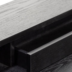 COF6226-DR Wooden Home Office Desk - Black