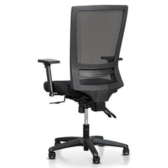 High Back Mesh Office Chair | Black | Myka Home