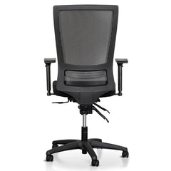 High Back Mesh Office Chair | Black | Myka Home