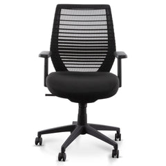Office Chair | Full Black | Myka Home