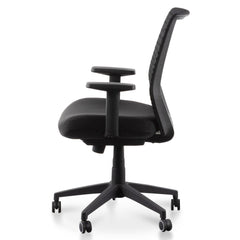 Office Chair | Full Black | Myka Home