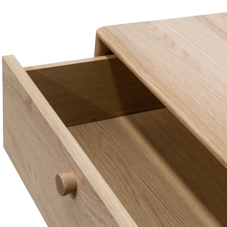 2 Drawer Side Table | Oak | Myka Home - View 6