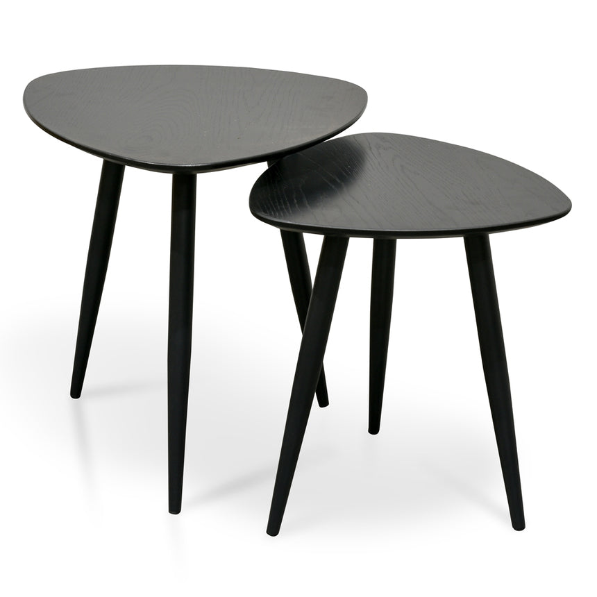 Set of Side Table | Black | Myka Home - View 2