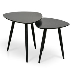 Set of Side Table | Black | Myka Home