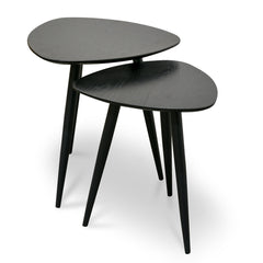 Set of Side Table | Black | Myka Home