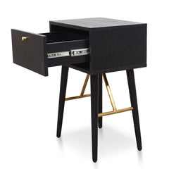 CST2666-DW Bed Side Table - Black