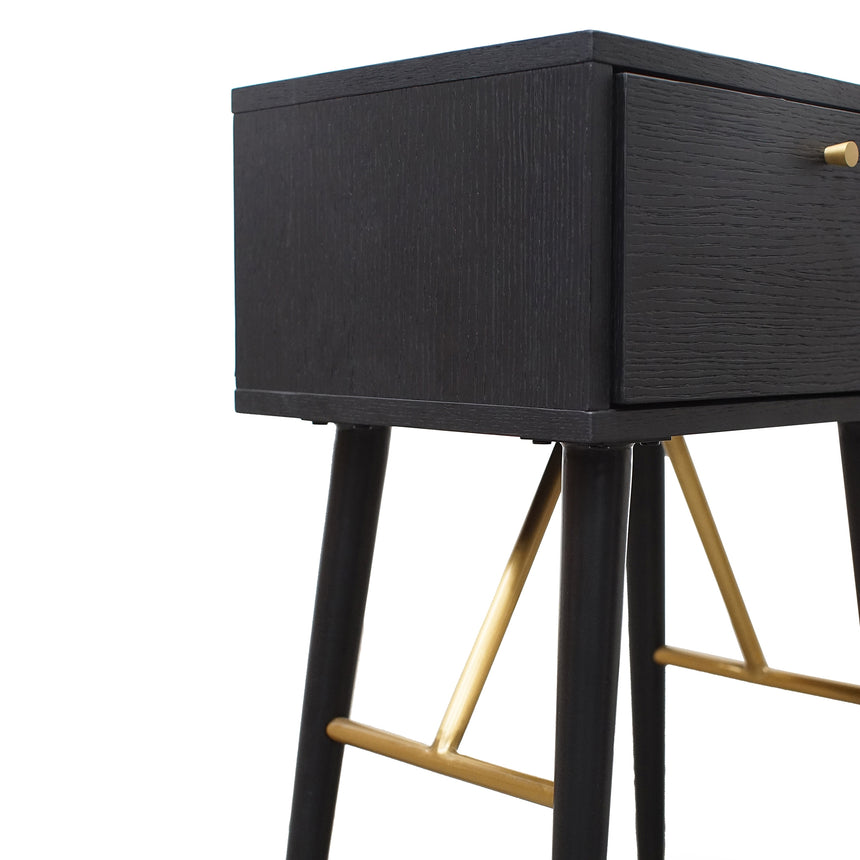 Bed Side Table | Black | Myka Home - View 6