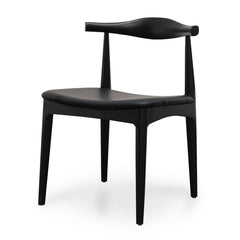 Ex Display - CDC183-SD Elbow Dining Chair - Black