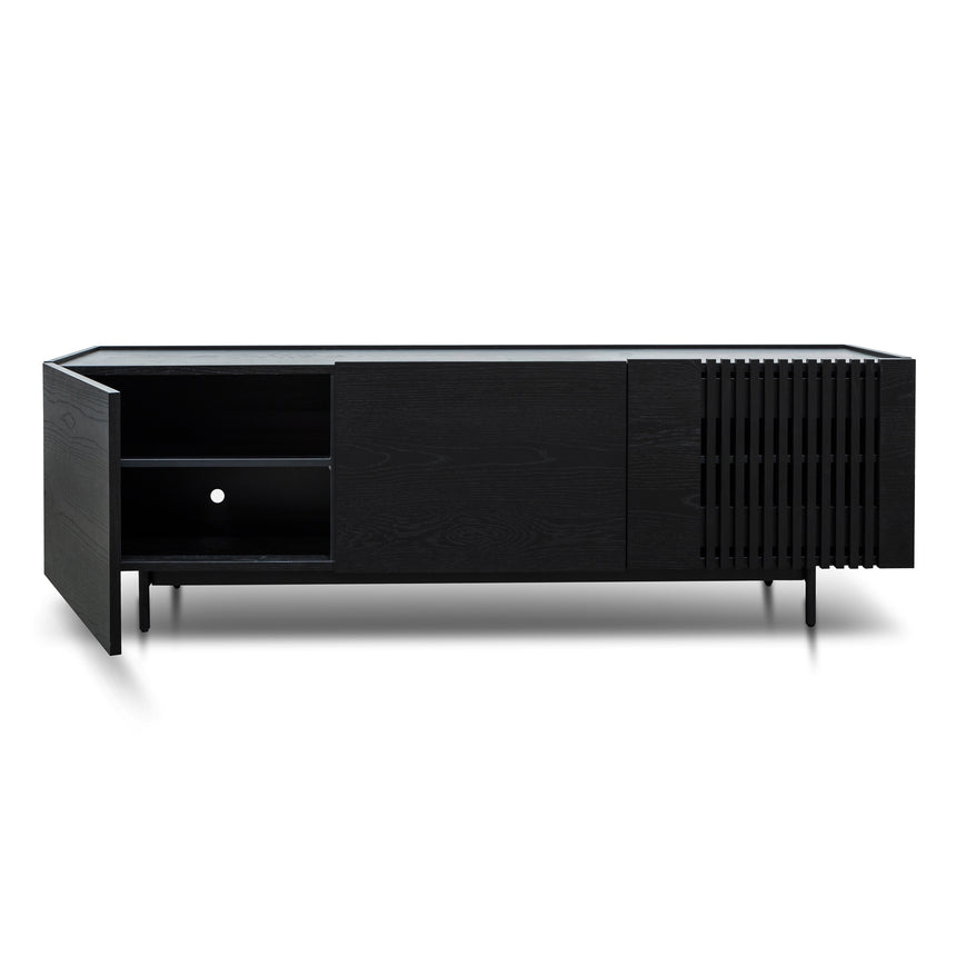 Entertainment TV Unit | Black | Myka Home - View 7