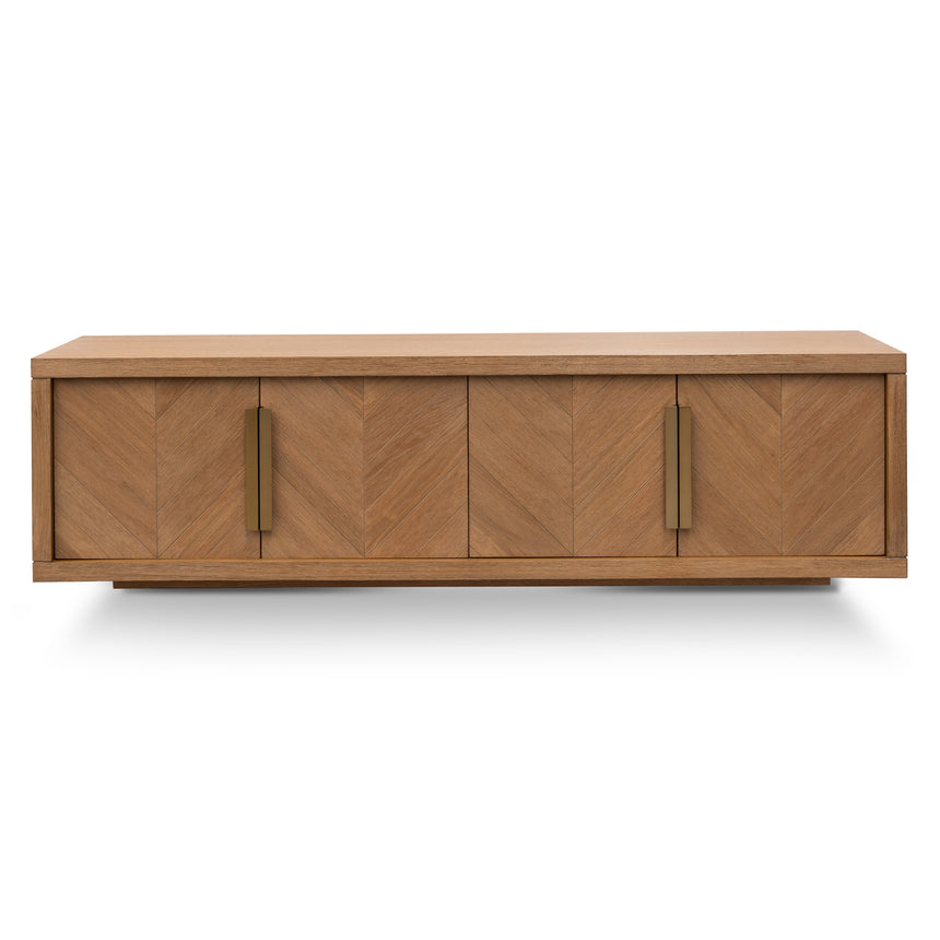 1.8m Entertainment TV Unit | Dusty Oak | Myka Home - View 5