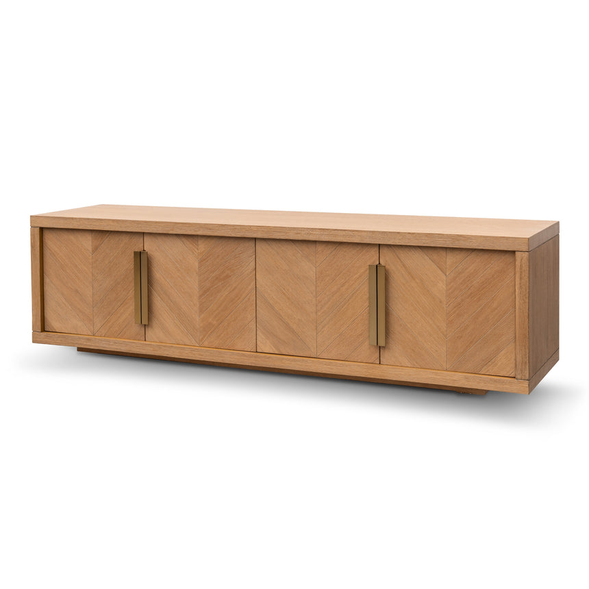 1.8m Entertainment TV Unit | Dusty Oak | Myka Home