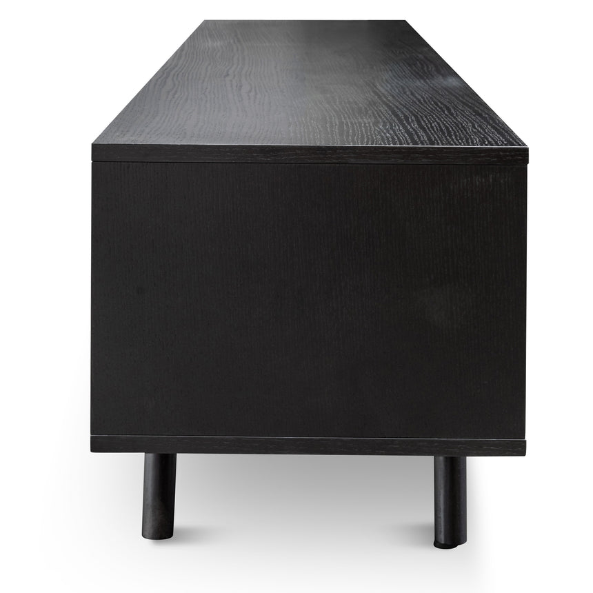 2.1m TV Unit | Full Black | Myka Home - View 11