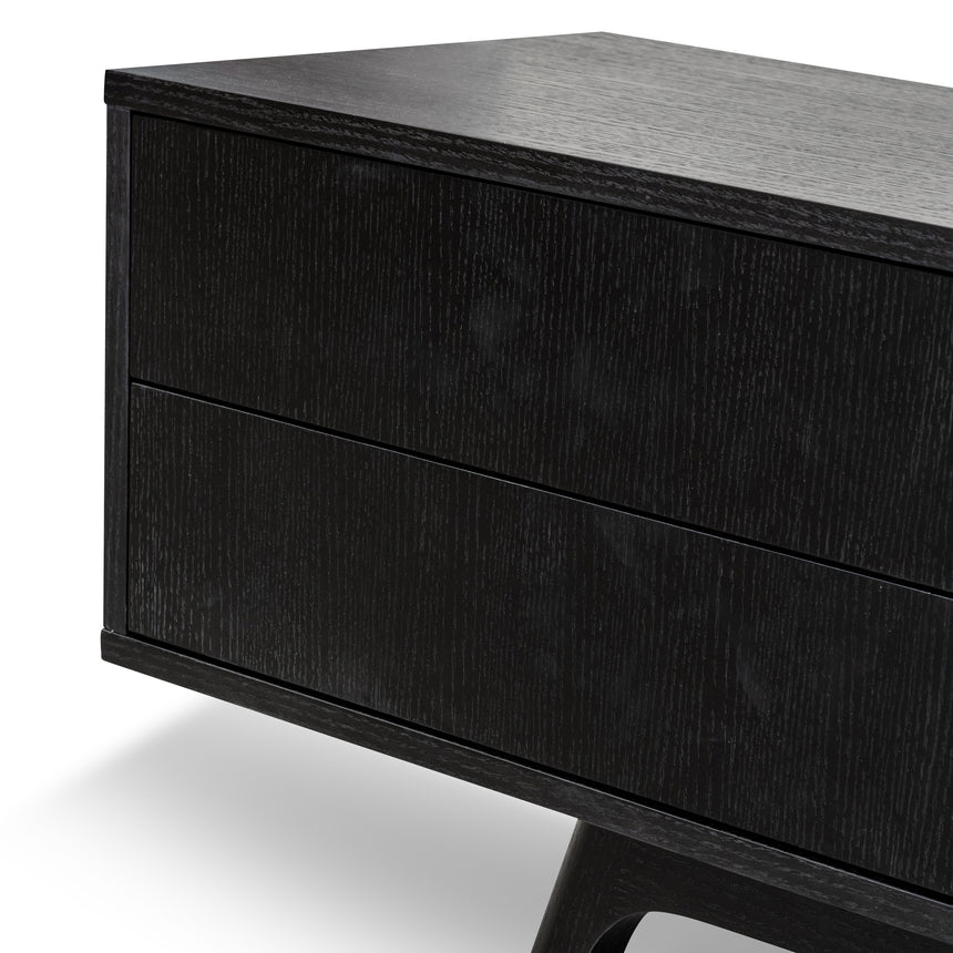 2.1m TV Unit | Full Black | Myka Home - View 13