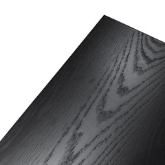 CTV6053-KD - 2.1m Wooden Entertainment TV Unit - Black with Flute Glass Door