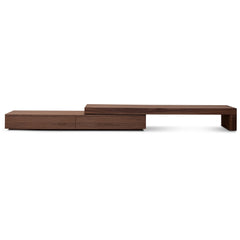 - Extendable Entertainment TV Unit | Walnut | Myka Home