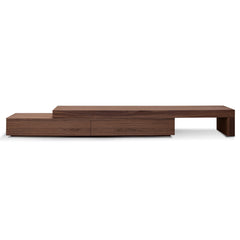 - Extendable Entertainment TV Unit | Walnut | Myka Home