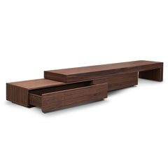 - Extendable Entertainment TV Unit | Walnut | Myka Home