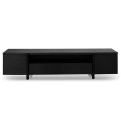 Ex Display - CTV2611-BB 2.1m Entertainment TV Unit - Black Oak