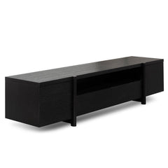 Ex Display - CTV2611-BB 2.1m Entertainment TV Unit - Black Oak