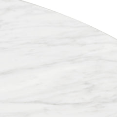 CDT6214-SD 1.5m Round Marble Dining Table - Black