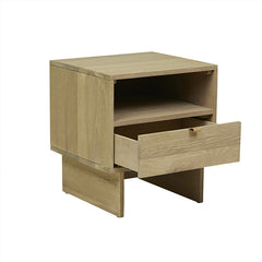 Aiden Bedside Table | Natural Teak | Myka Home