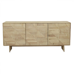 Aiden Buffet | Natural Oak Parquetry | Myka Home