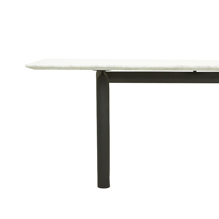 Amara Rectangular Dining Table | Black Marble | Myka Home - View 5