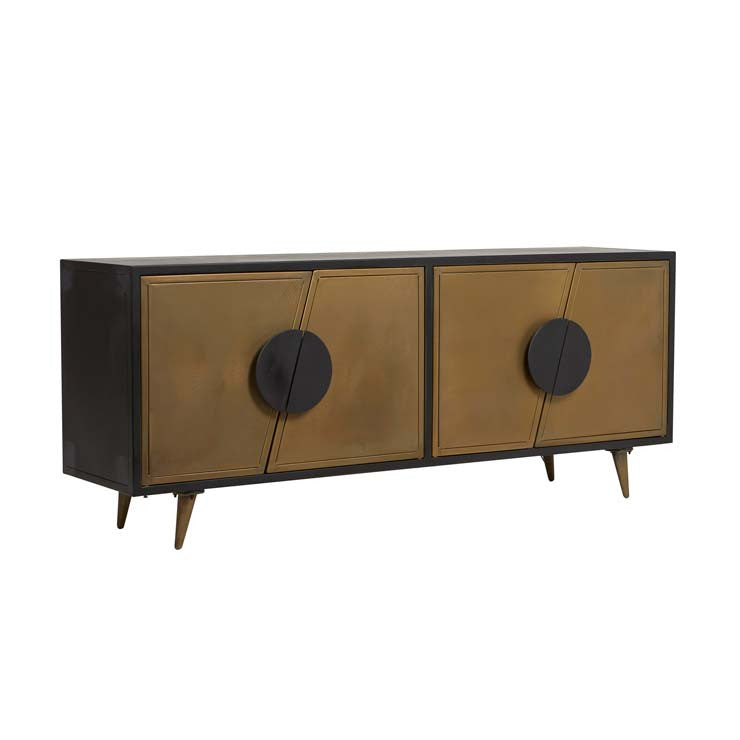 Amelie Aurora Buffet | Black Metal | Myka Home - View 2