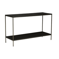 Amelie Cube Console Table | Black Timber | Myka Home