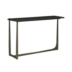 Amelie Tri Console | Black Mango Wood | Myka Home