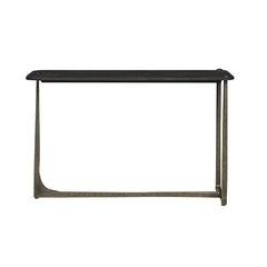 Amelie Tri Console | Black Mango Wood | Myka Home