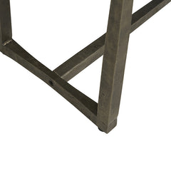 Amelie Tri Console | Black Mango Wood | Myka Home