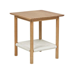 Anchor Bedside Table | Natural Mindi Wood | Myka Home