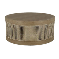 Anja Woven Coffee Table | Natural Rattan | Myka Home