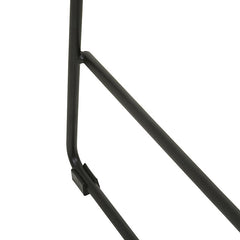 Slate Bar Stool | Black Stainless Steel | Myka Home