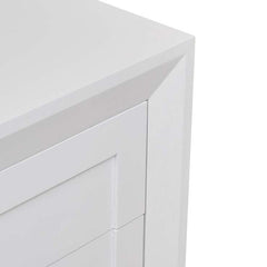 Ridge Bedside Table | White Ash | Myka Home