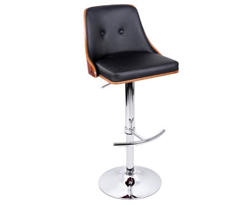 Lea Wooden Gas Lift Bar Stool