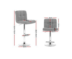 Isabella Fabric Barstool