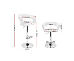 Kimmy Gas Lift Bar Stool