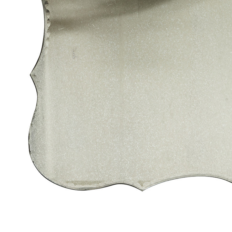 Venice Mirror | Antique Brass Frame | Myka Home - View 3