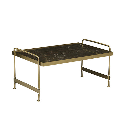 Monaco Coffee Table | Brown Marble | Myka Home