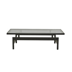 Monaco Coffee Table | Smoky Glass Top | Myka Home