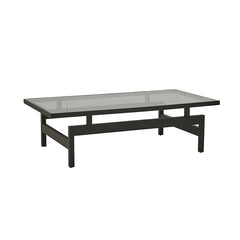 Monaco Coffee Table | Smoky Glass Top | Myka Home